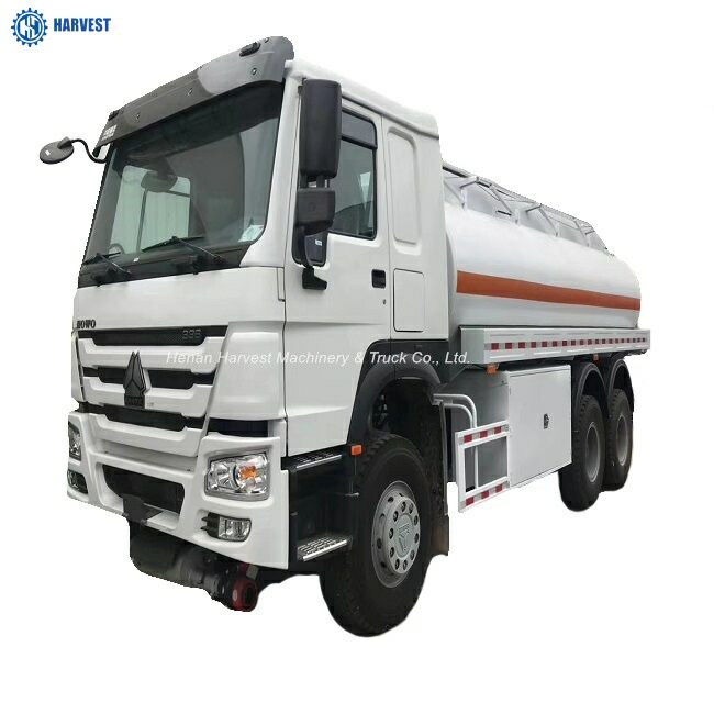 15000L Sinotruk Howo 6x4 336hp Fuel Tanker Truck For Oil Transportation